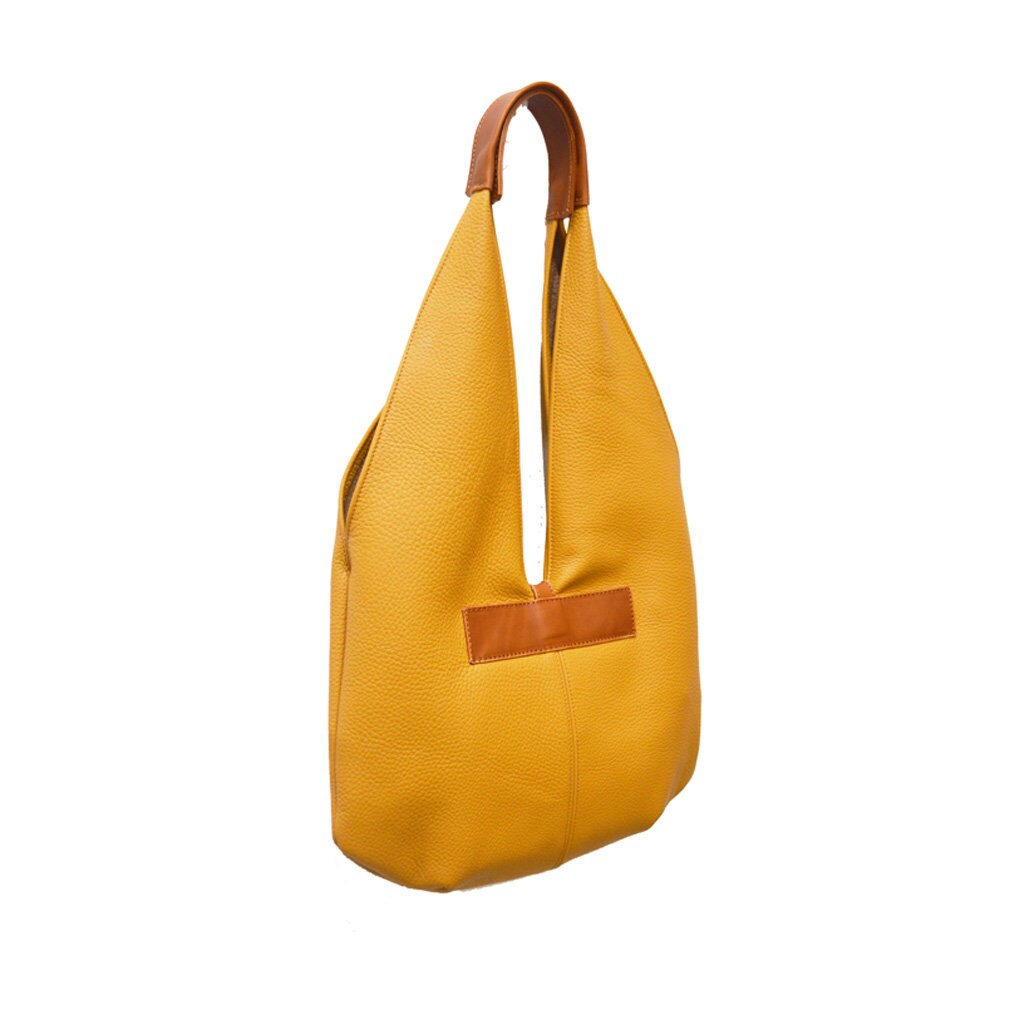 Shoulder Bag Mustard /leather Bag/handmade Leather Bag/shoulder Bag /mustard Leather/ Leather