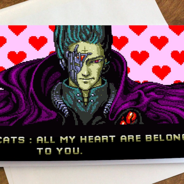 All My Heart Retro Gaming Valentines Card