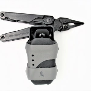 Multi-Tool Holster ES TALON with a Unique Style. Holds more than one style multi tool, easy out and in holster