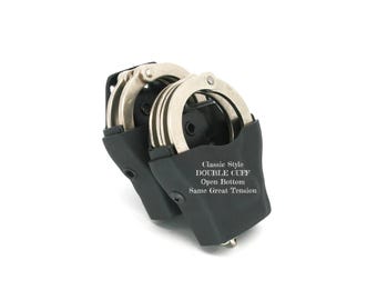 Funda de doble esposas: retención ajustable, fácil de poner y quitar