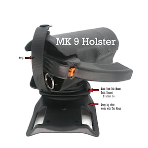 MK9 Crowd Spray Holster, from ES Systems for Corrections, Prisons, Police, Military