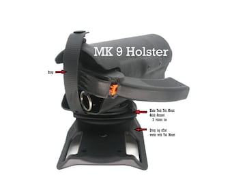 MK9 Crowd Spray Holster, from ES Systems for Corrections, Prisons, Police, Military