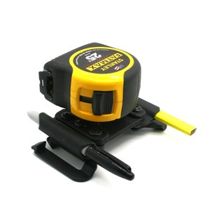 Carpenters Holster-Tape Measure, carpenter pencil and sharpie holder, pica pen holster.