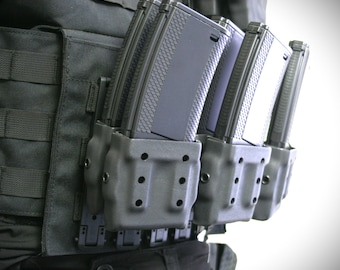 Funda combinada AR con cargador doble: sistema de retención patentado por ES