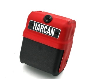 TAC PAC for "use with" NARCAN® Nasal Spray.  2 nasal spray applications per carrier.