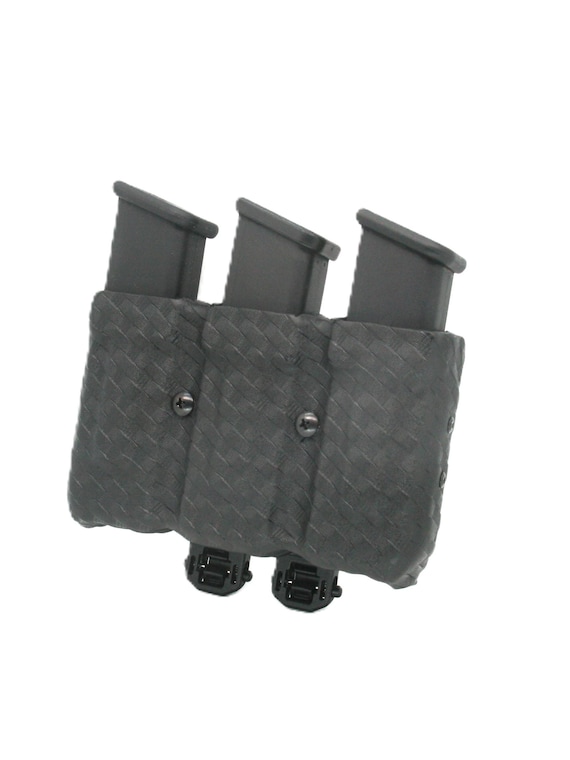 Triple Magazine Holster, Case with individual tension for each mag. ES System tension 2.0
