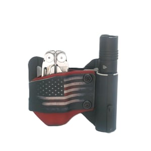 Multi Tool Holster: Leatherman, SOG, Gerber, Flashlight - Ethos Ready