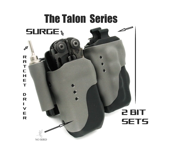Multi tool Acessory Case-ES TALON-Compact Tool Holster with a Unique Style. A great way to hold your multi tool and bits. Tools not included