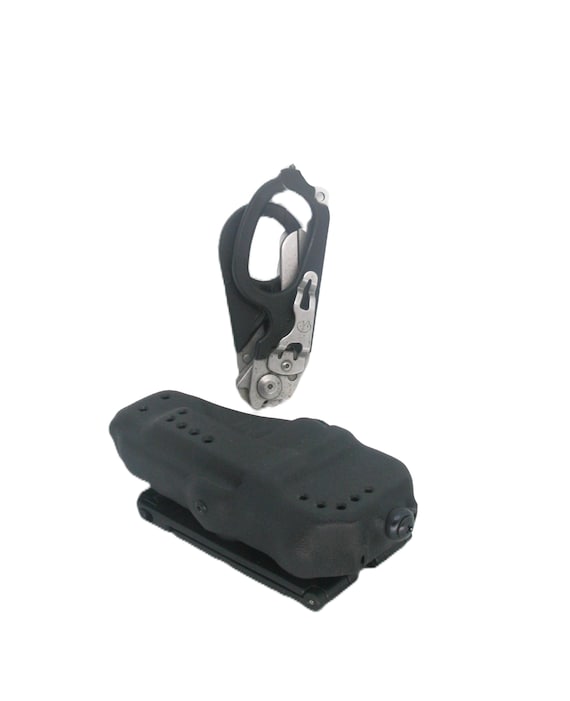 Leatherman Raptor Shears  Level ll Holster, Ethos Survival Raptor Shears with patiented tension