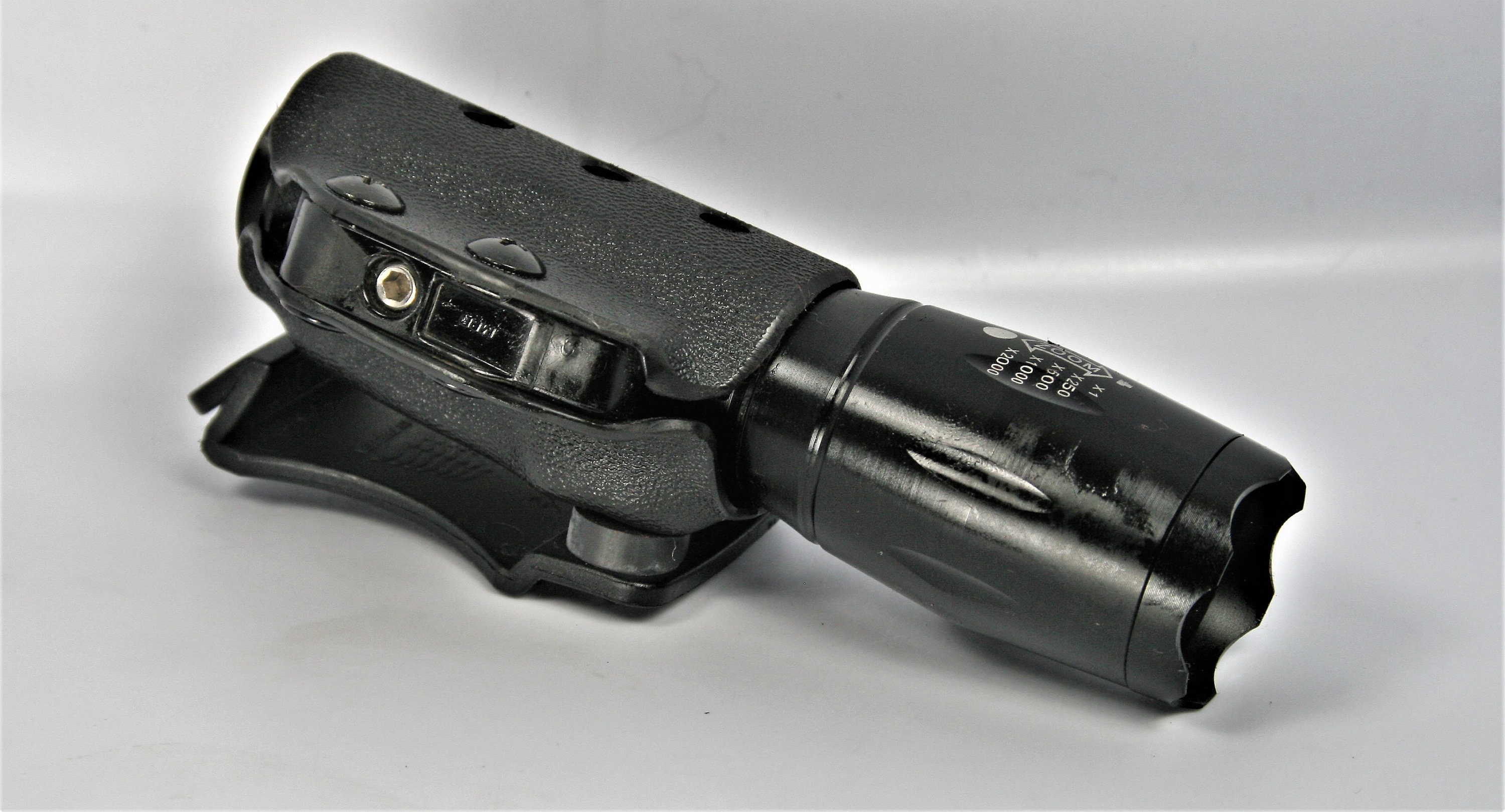 Tactical Flashlight and HolsterKydex holster with belt clip. Etsy