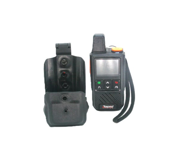Rapid Radio Holster/Holder by ES® System with patented tension system