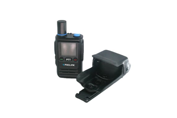 POC Link PTT Two Way Radio Holster/Holder by ES® System with patented tension system