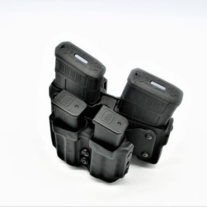 ES® System-MEGA Mag-holster: AR & Double Stack Magazine, Tek Lok-montage