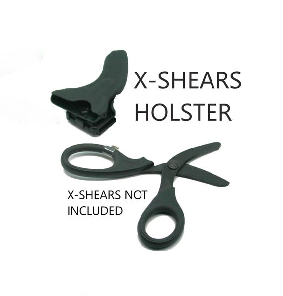X-Shears Holster, keep those shears ready on your side. Hobiest, Law Enforcement, EMT, Medical, first responders