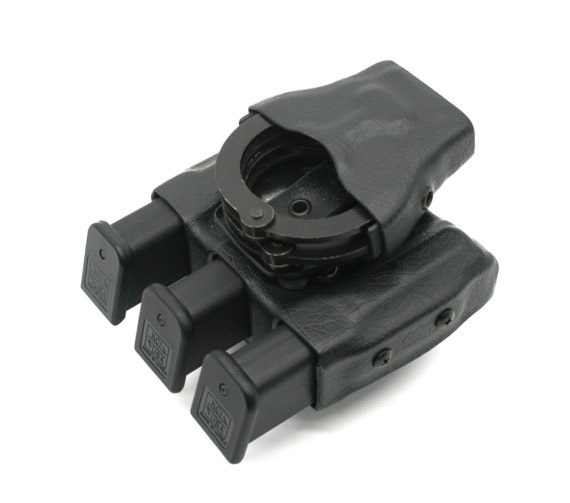 ES® System-TRIPLE Threat Three Magazines and changeable Cuff attachment