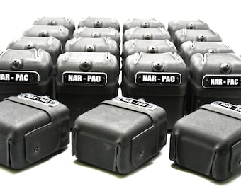 Naloxone Nasal Spray Case, First Responder NARPAC, Holds 2 Applicators