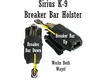 K-9 Breaker Bar, Holster- Hundetrainer Biegemanschette, Halter für Sirus, neues Modell und das alte