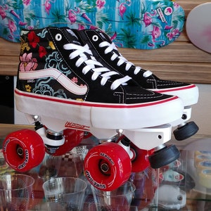 vans roller skates etsy