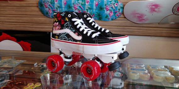 custom vans roller skates