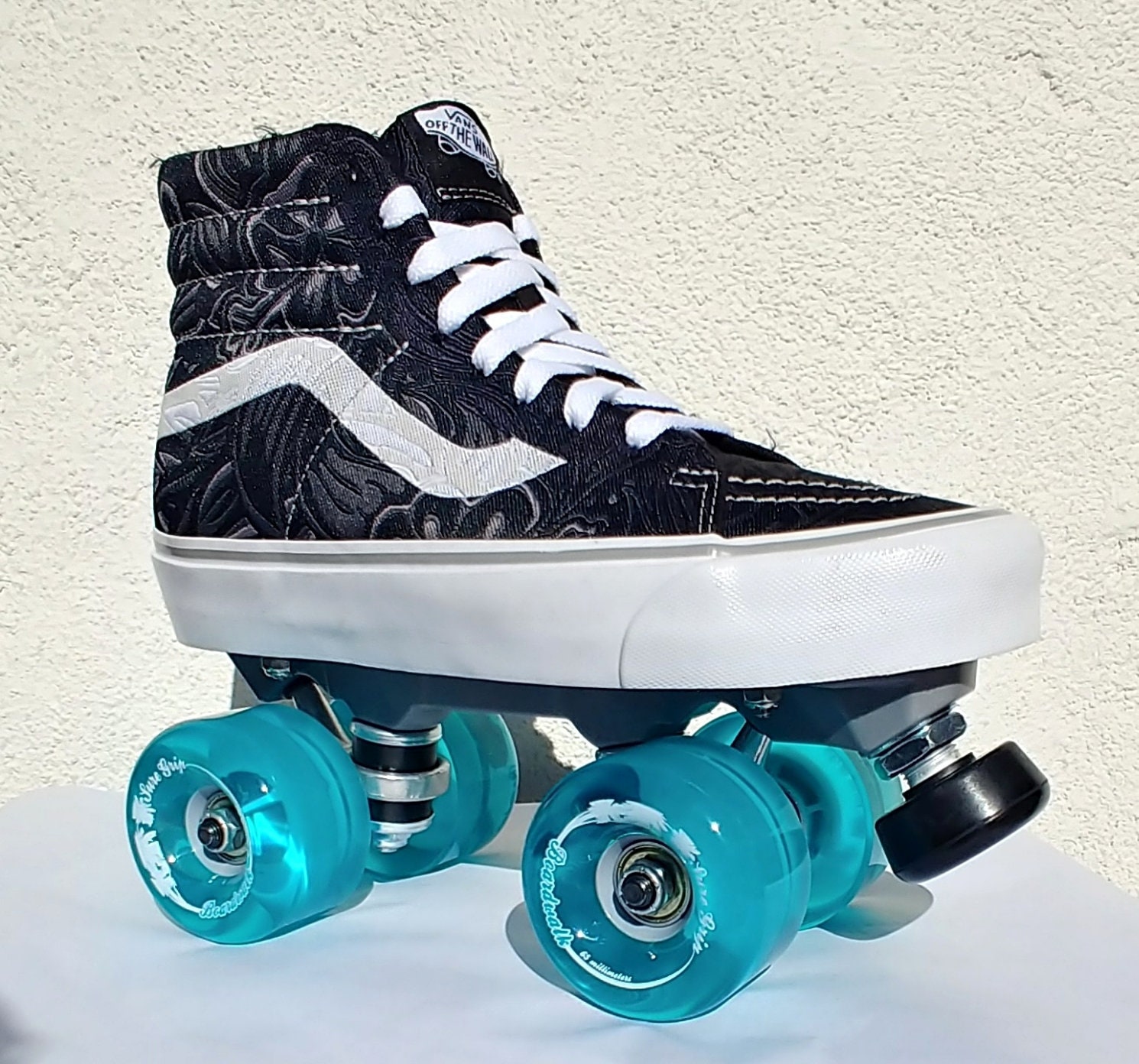 llorar declaración fax Custom Vans Roller Skates With Nylon Plates - Etsy