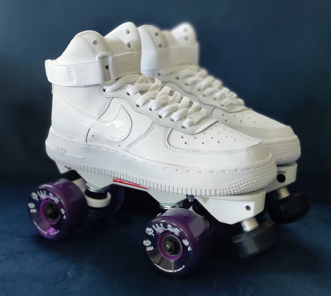 Custom Air Force 1 Outdoor Roller Skates W/magnesium - Etsy