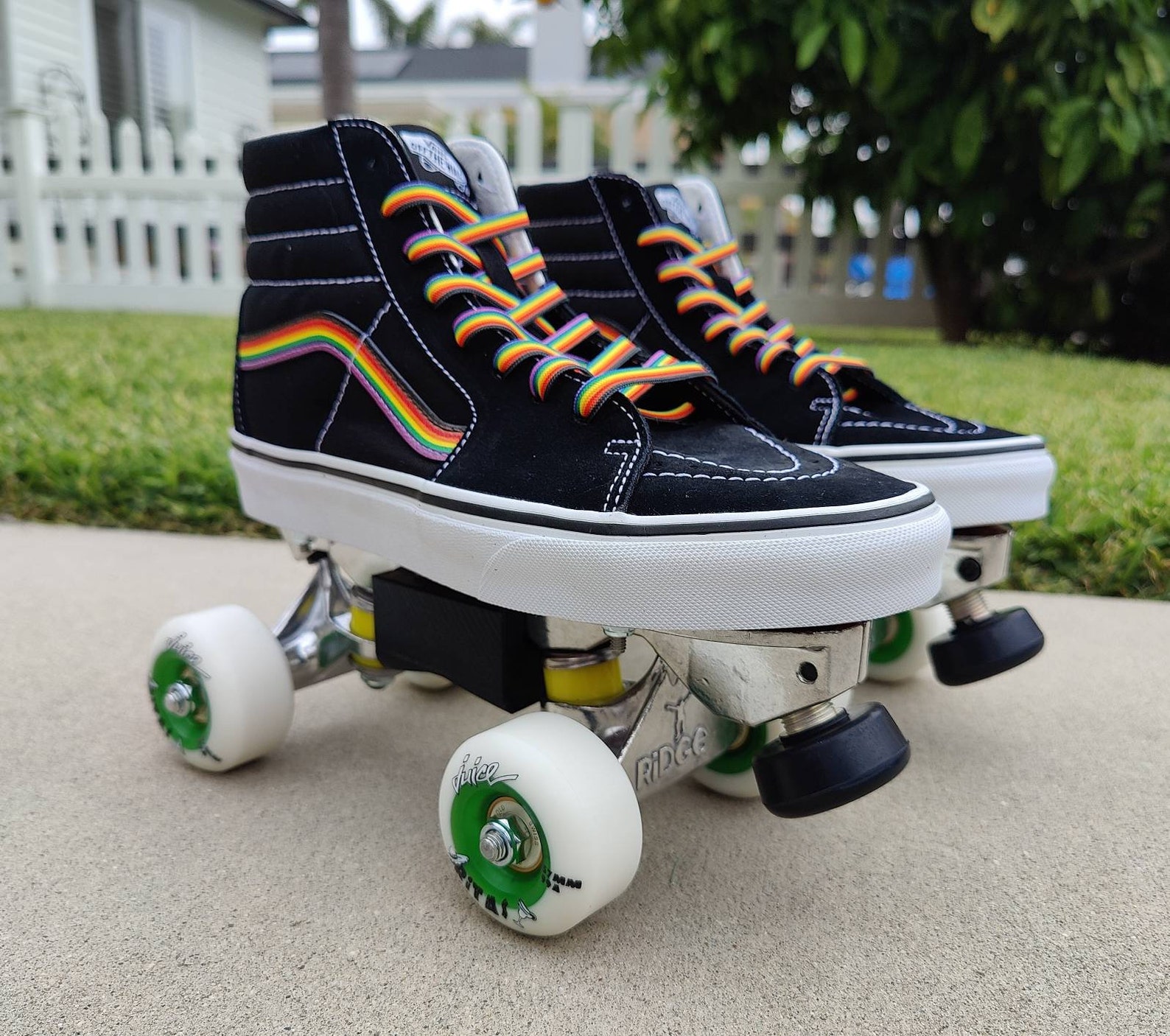 Custom Vans Skate Park Roller Skates Etsy