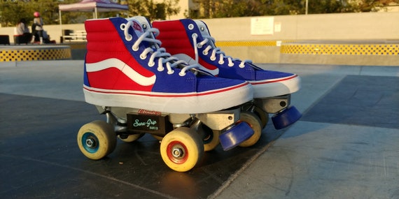 custom vans roller skates