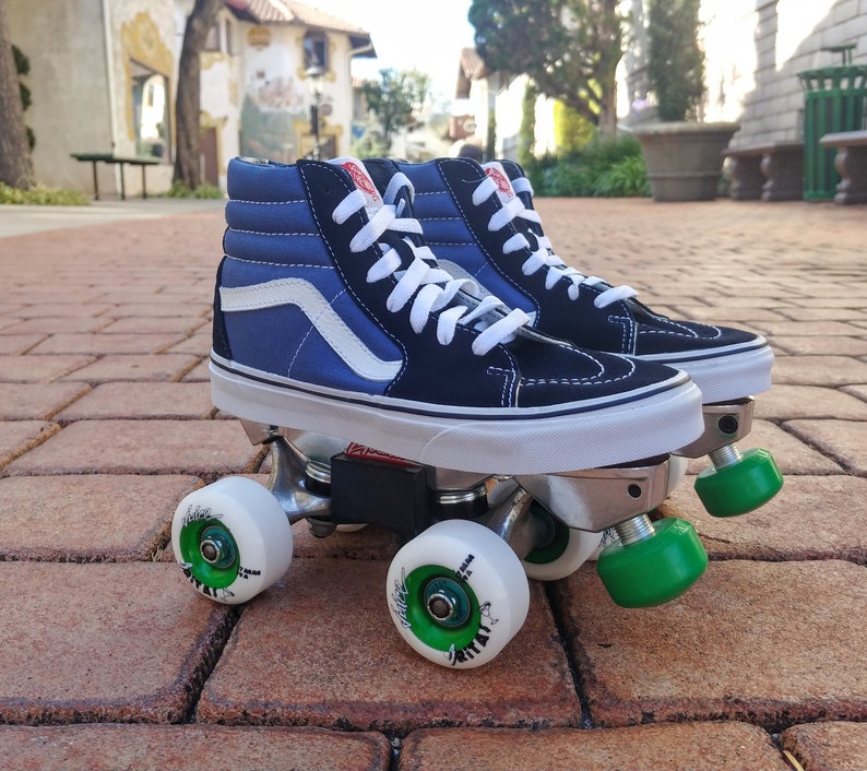 Custom Vans Skate Park Roller Skates Etsy