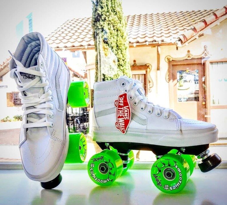 Custom Vans Outdoor Roller Skates w/ Rock-Nylon Plates | Etsy