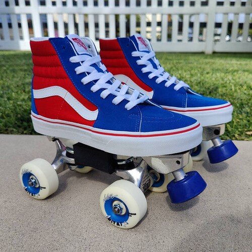 vans into roller skates