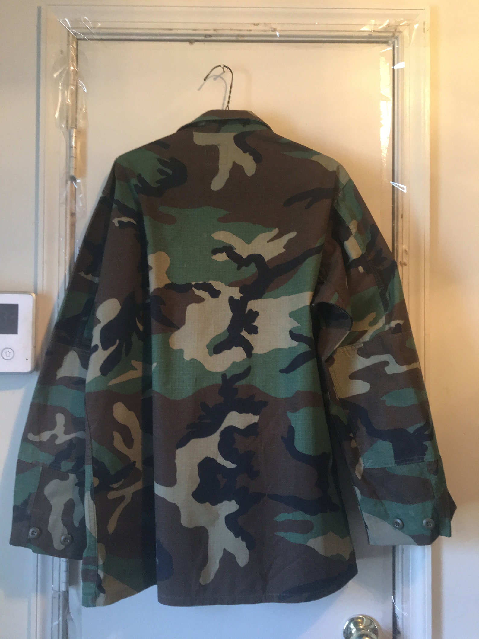 Coat Hot Weather Woodland Camouflage Pattern Combat Ripstop - Etsy UK