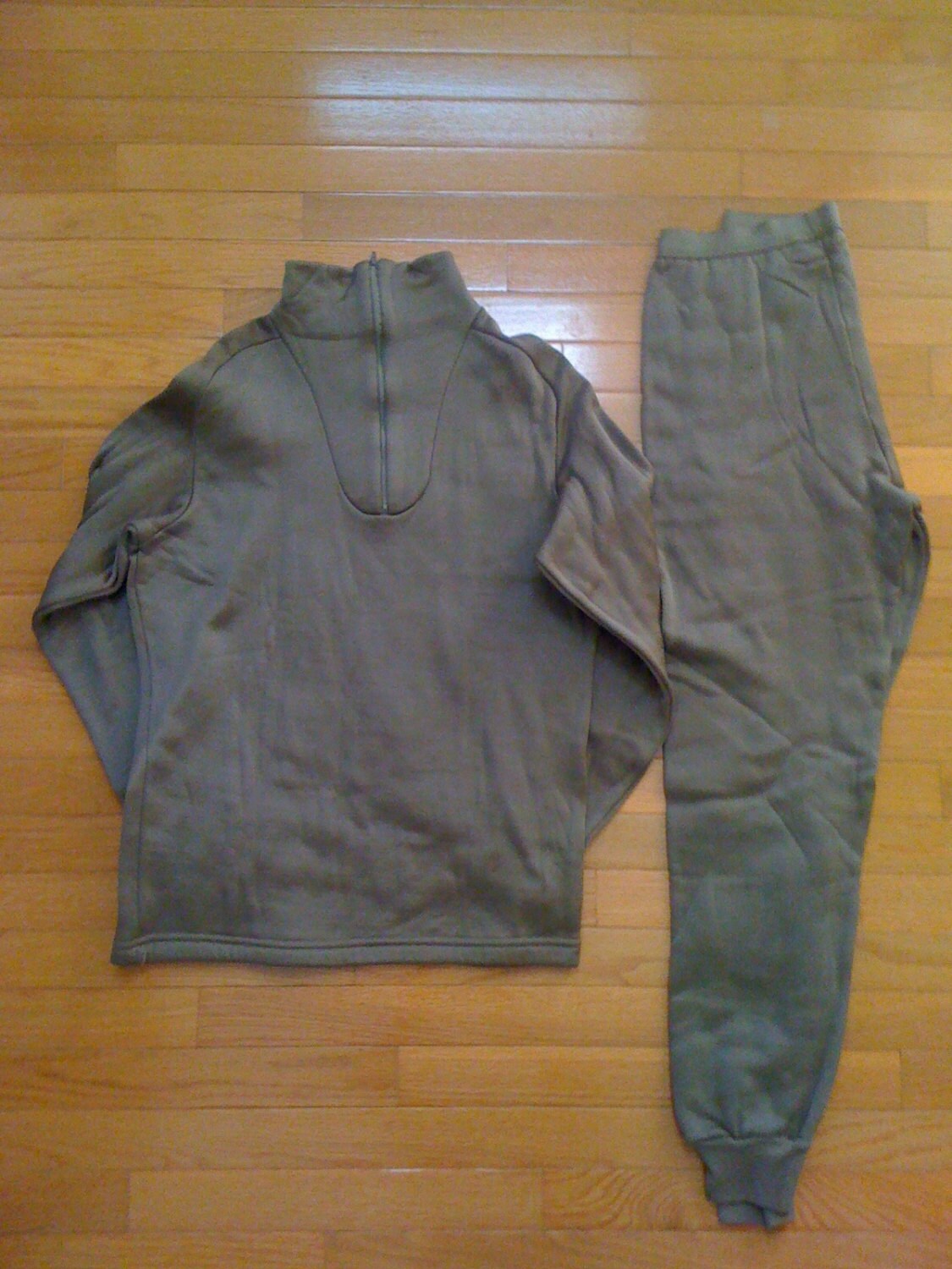 Polypro Brown Thermal Military Underwear Set size Medium Etsy
