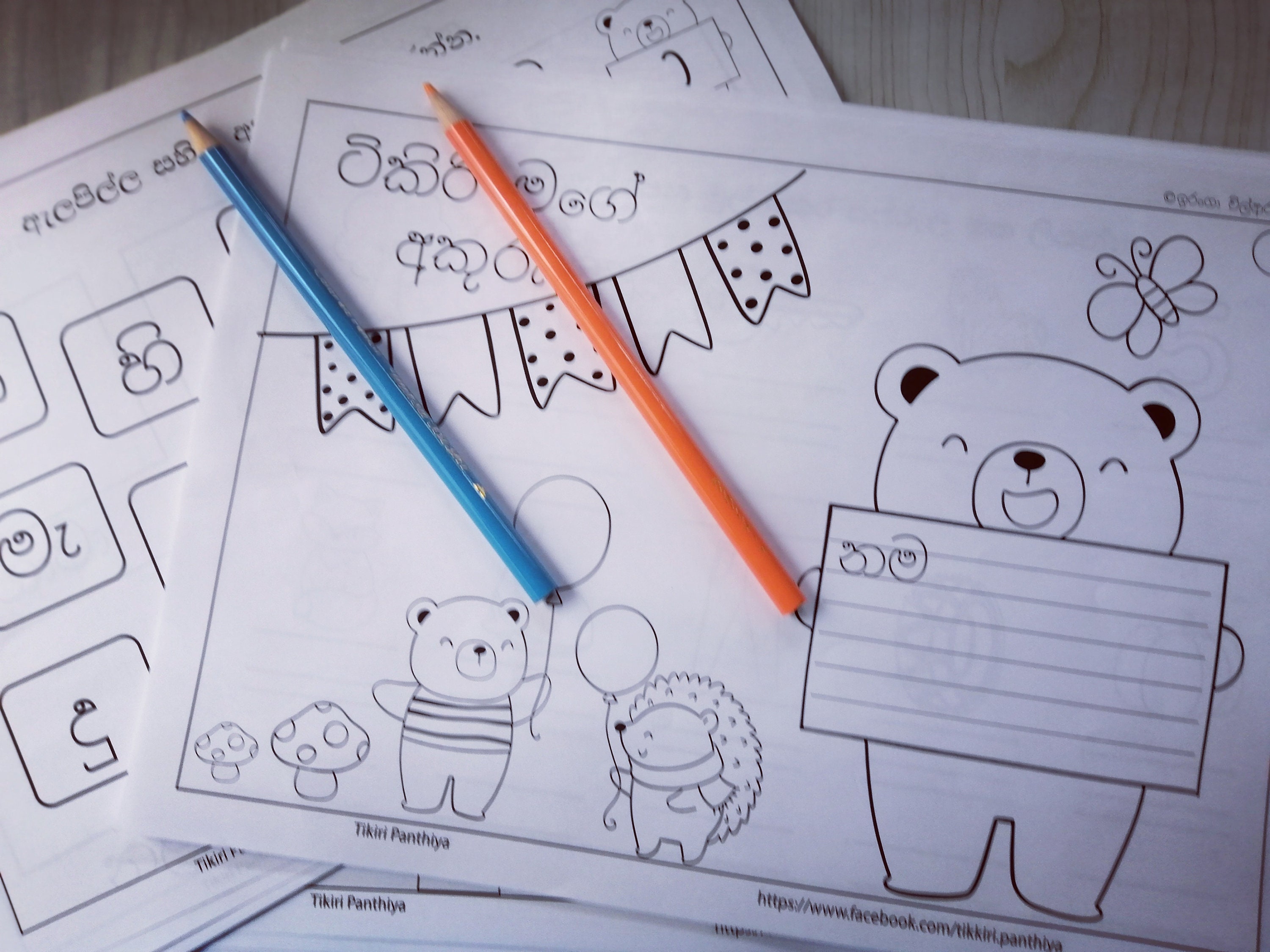 Sinhala Animal Sounds Activity for Kids