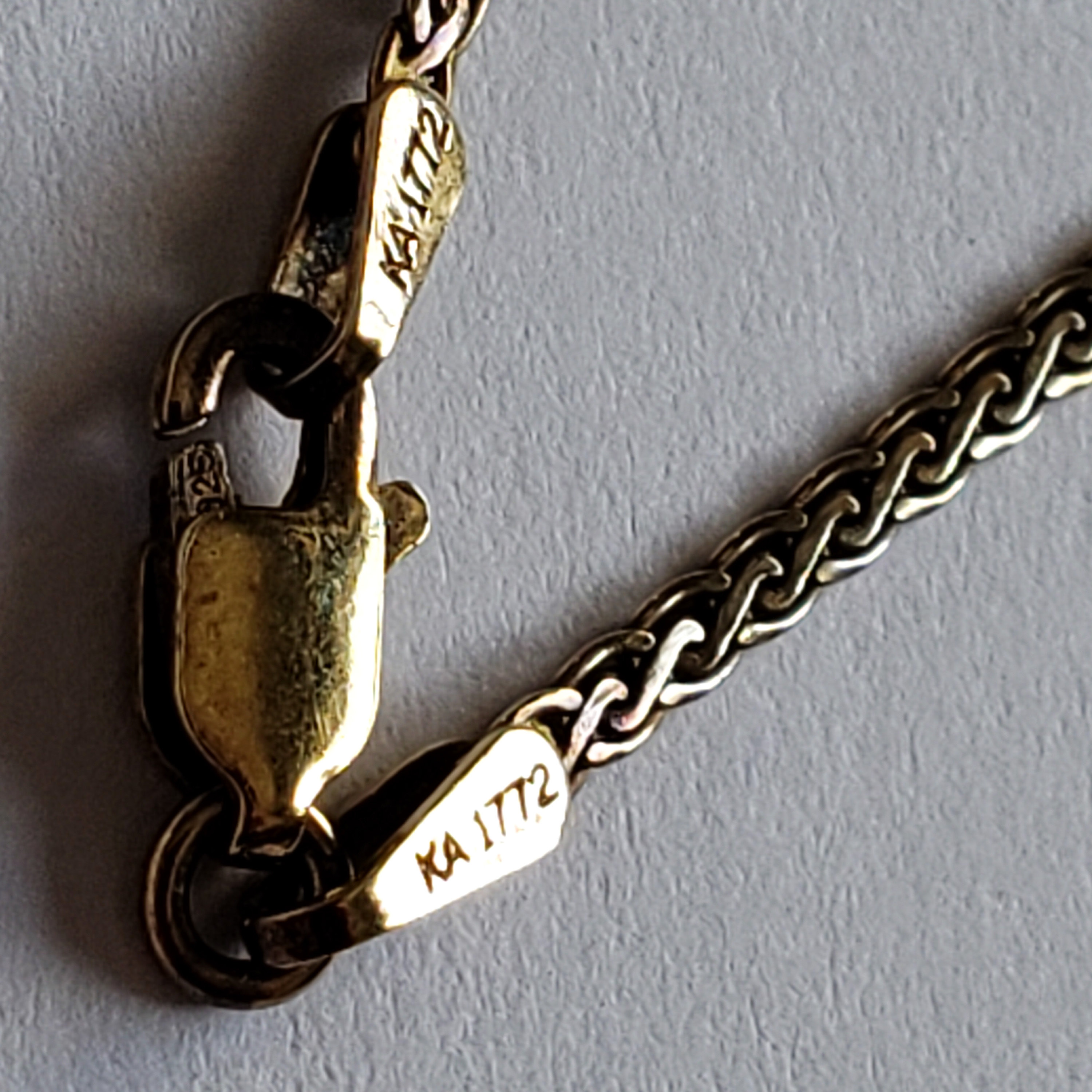 KA 1772 Italy Gold Chain Necklace Etsy