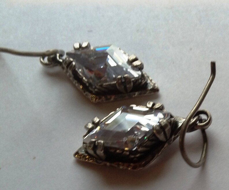 Sparkly and Beautiful! 925 Silver Israel Earrings