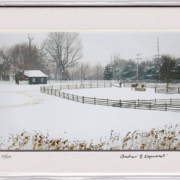 Long Street Farm Holmdel NJ Original 4x6 Photo 5x7 Matt Archival Inks