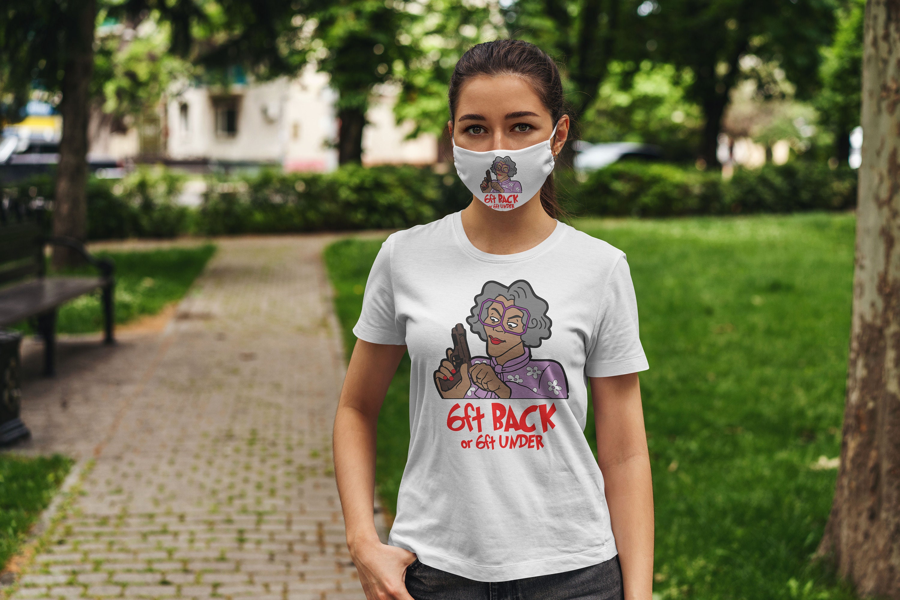 Custom Mask and TShirt combo Face Mask Reusable Custom Etsy