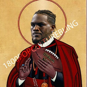 Saint Frank Clark Prayer Candle - Kansas City Chiefs
