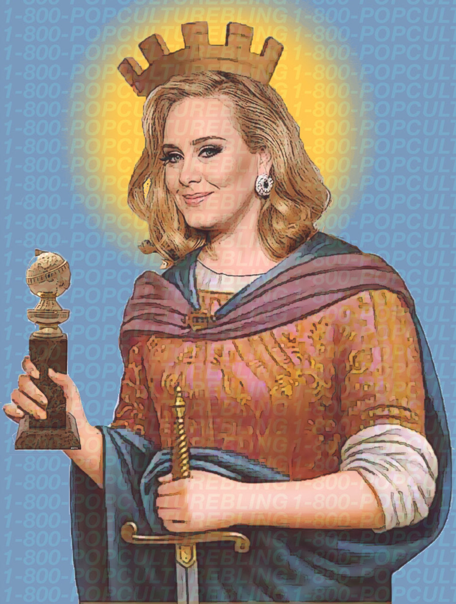 Saint Adele Prayer Candle Pick your Adele Etsy
