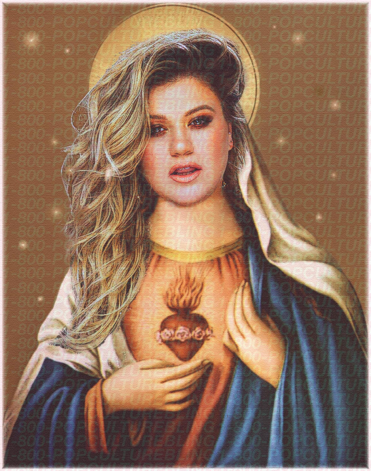 Saint Kelly Clarkson Prayer Candle Pick Your Kelly Etsy