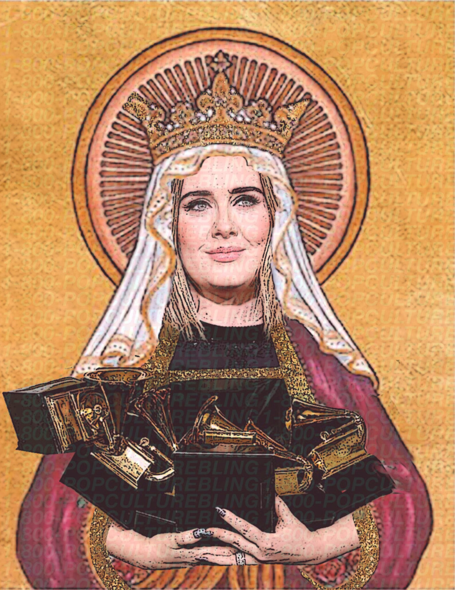 Saint Adele Prayer Candle Pick your Adele Etsy