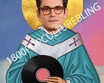 Saint John Mayer Prayer Candle - Pick your John Mayer!