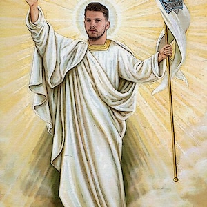 Saint Luka Doncic - Digital Print, Make your own candle/frame