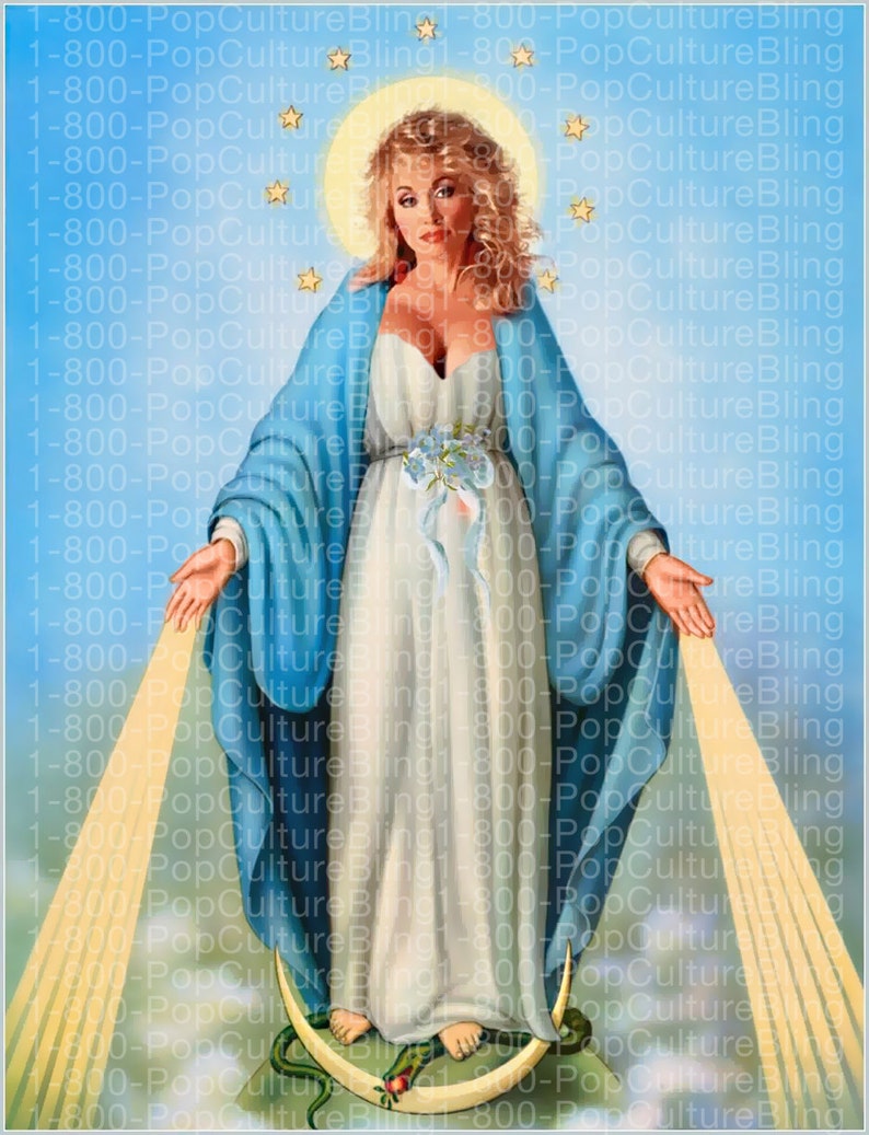 Saint Dolly Prayer Candle Etsy