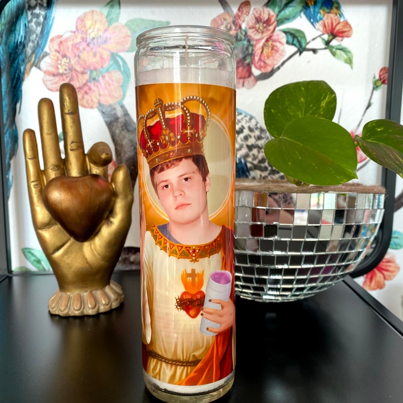 Yung Lean Candle Rapper Prayer Candle image 1