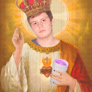 Yung Lean Candle Rapper Prayer Candle image 2