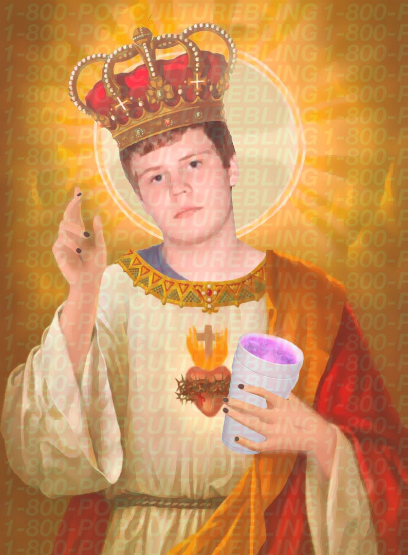 Yung Lean Candle Rapper Prayer Candle image 2