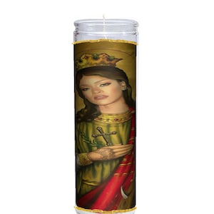 Saint Rihanna Prayer Candle
