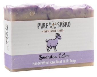 Lavender Goat Milk Soap: Natural Handmade Soap with Shea Butter