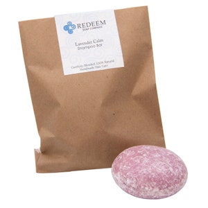 Lavender Calm Shampoo Bar – Redeem Soap Company